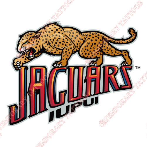 IUPUI Jaguars Customize Temporary Tattoos Stickers NO.4678